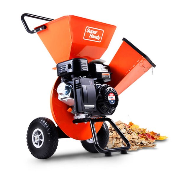 7HP 212cc 3-in-1 Gas Wood Chipper Shredder Mulcher
