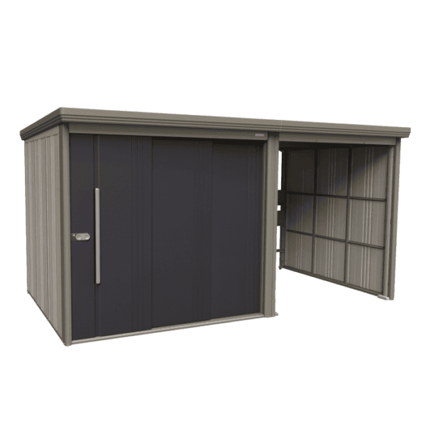 13×5 Heavy-Duty Steel Outdoor Utility Storage Shed