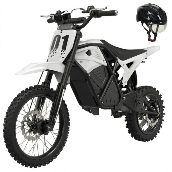 Eskute Nova Mini Electric Dirt Bike for Teens and Adults, 3500W Peak Mid-Drive Motor, 38 mph Top Speed, 48V 23Ah Battery with 60 Mile Range