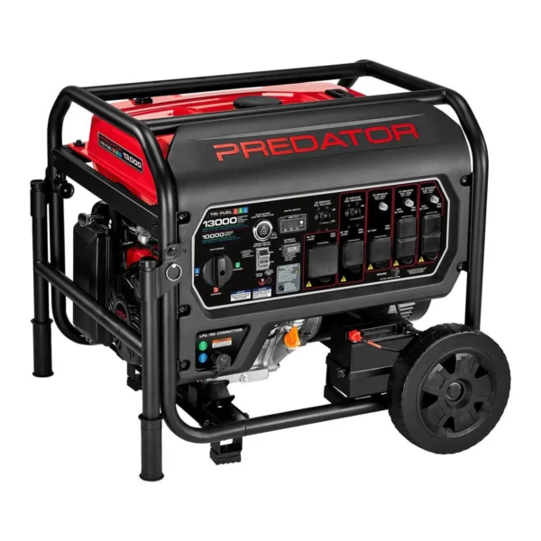 Harbor Freight PREDATOR 13,000 Watt Tri-Fuel Portable Generator with Remote Start and CO SECURE Technology, 49-State Compliant