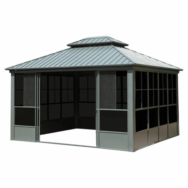 Hard top Aluminum Gazebo 12′ x 14′