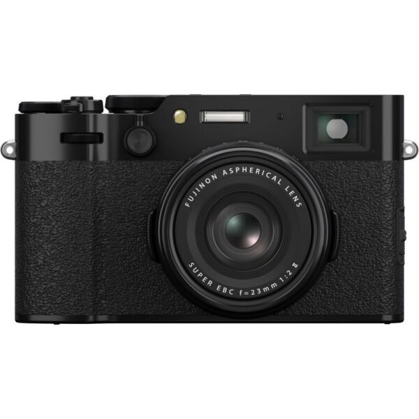 FUJIFILM X100VI Digital Camera (Black) with 40.2MP X-Trans CMOS 5 HR Sensor & 6.2K Video